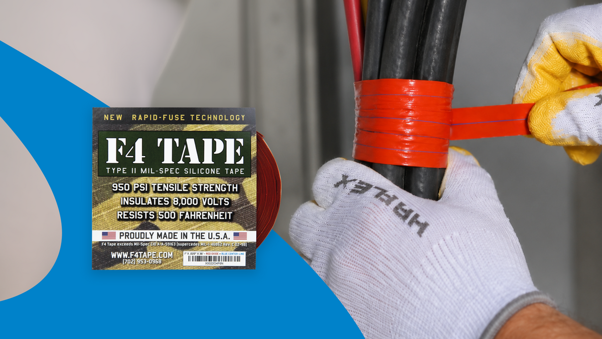 F4 Tape: History, Technology & Uses of Self-Fusing Silicone Tape